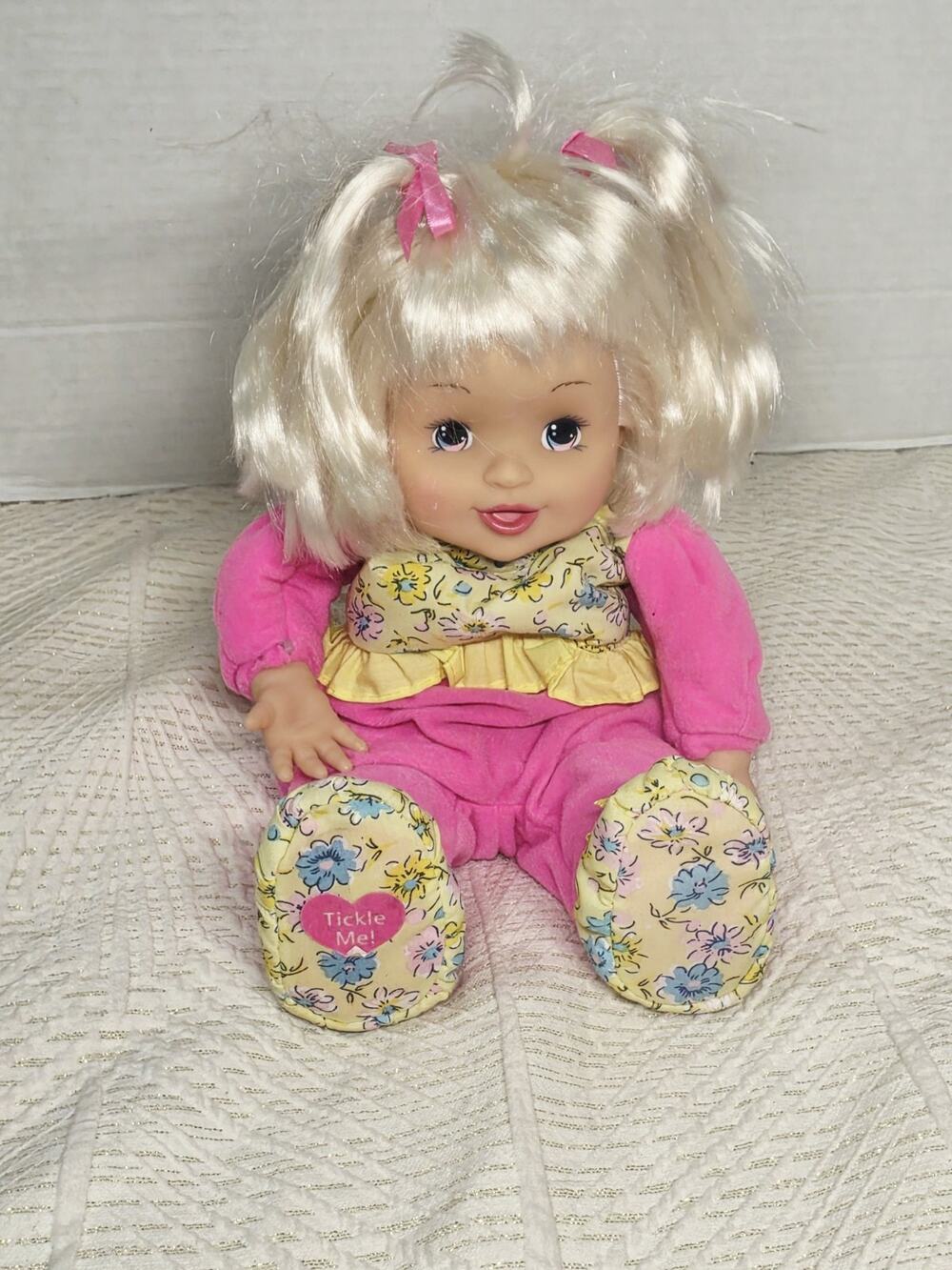 Baby Go Boom Doll Interactive General Creation 2001 Vintage Tested Works Y2K Htf